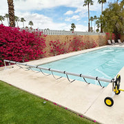 VINGLI 14FT Pool Cover Reel Set Aluminum Solar Cover Blanket Reel