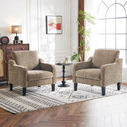 VINGLI AC117 30" Chenille Modern Oversized Upholstered Accent Chair