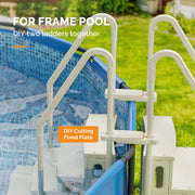 VINGLI 4 Safety Heavy-Duty Pool Ladder