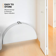 VINGLI 4/5FT Round Folding Commercial Table Portable Plastic Dining Card Table