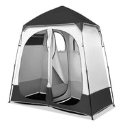 VINGLI 7.5ft Shower Tent with 2 Room Pop Up Shelter