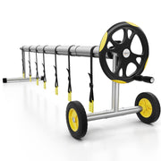 VINGLI 14FT Pool Cover Reel Set Aluminum Solar Cover Blanket Reel