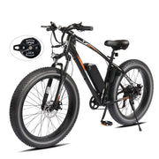 PEXMOR 26" 500W Fat Tire E-bike 7-Speed