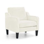 VINGLI AC117 30" Chenille Modern Oversized Upholstered Accent Chair
