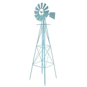 VINGLI 8FT Ornamental Windmill Metal Backyard Garden Decoration Weather Vane