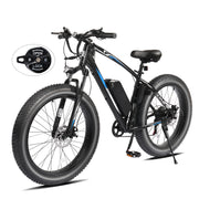 PEXMOR 26" 500W Fat Tire E-bike 7-Speed