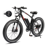 PEXMOR 26" 500W Fat Tire E-bike 7-Speed
