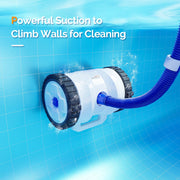 VINGLI Pool Cleaner Suction-Side Vacuum Automatic Sweeper In-Ground Pools