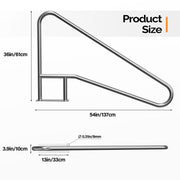 Vingli Stainless Steel Pool Ladder Handrail – Non-Slip Grip