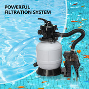 VINGLI Swimming Pool Sand Filter Pump For Above Ground & Inground Pool