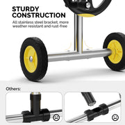 VINGLI 14FT Pool Cover Reel Set Aluminum Solar Cover Blanket Reel