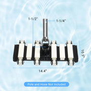 VINGLI Swimming Pool Vacuum Head Flexible Pool Cleaner for Above Ground and Inground Pool