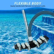 VINGLI Swimming Pool Vacuum Head Flexible Pool Cleaner for Above Ground and Inground Pool