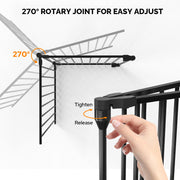 VINGLI Baby Gate Safety Pet Gate Fireplace Fence Playpen