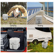 VINGLI Portable Camping Toilet w/Capacity Tank