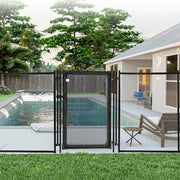 VINGLI Pool Fence Gate 4Ft x 2.5Ft Swimming Pool Fence in Ground Pool Safety Fencing