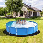 VINGLI Round Pool Liner Pad for Above Ground Swimming Pools
