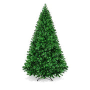 VINGLI 5/5.5/6/7/7.5/8 Ft Tall Christmas Tree With Metal Stand for Xmas Decoration Green/White/Pink/Black