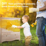 VINGLI Wood Dresser with 3 Drawer Natural Solid Wood Chest