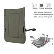 VINGLI Heavy Duty Fishing Chair with Footrest 440Ibs Camping Chairs