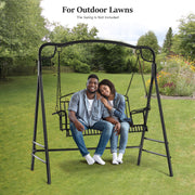 VINGLI Metal Porch Swing Stand Patio Swing Stand Heavy Duty 660Ibs