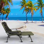 VINGLI Heavy Duty Fishing Chair with Footrest 440Ibs Camping Chairs