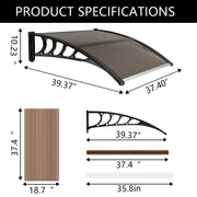 VINGLI Outdoor Patio Awning Cover