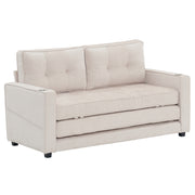 VINGLI 84" L Loveseat Sofa Bed Fabric Sleeper