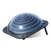 VINGLI Solar Swimming Pool Heater Domed Solar Powered Heater Above Ground  w/Hose Connector