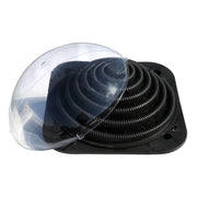 VINGLI Solar Swimming Pool Heater Domed Solar Powered Heater Above Ground  w/Hose Connector