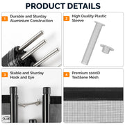 VINGLI Pool Fence Removable Safety Pool Fencing