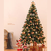 VINGLI 5/5.5/6/7/7.5/8 Ft Tall Christmas Tree With Metal Stand for Xmas Decoration Green/White/Pink/Black