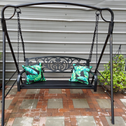 VINGLI Metal Porch Swing Stand Patio Swing Stand Heavy Duty 660Ibs