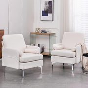 VINGLI AC118 25" Fabric Oversized Upholstered Accent Chair