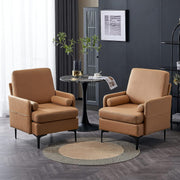 VINGLI AC118 25" Fabric Oversized Upholstered Accent Chair