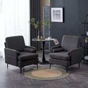 VINGLI AC118 25" Fabric Oversized Upholstered Accent Chair