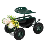 VINGLI GCS0GN Garden Cart Green