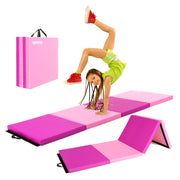 Matladin 4 Folding 8Ft x 2Ft x 2in Yoga Gymnastics Mat