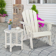 VINGLI Portable Patio Side Table for Adirondack Chair