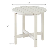 VINGLI Portable Patio Side Table for Adirondack Chair