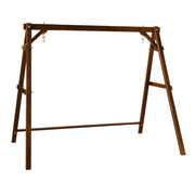 VINGLI Wooden Swing Frame Upgraded A-Frame Porch Swing Bench Stand Heavy Duty 660 LBS