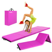 Matladin 4 Folding 8Ft x 2Ft x 2in Yoga Gymnastics Mat
