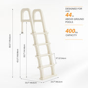 VINGLI 5 Steps Pool Ladder