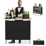 VINGLI Portable Bar Table