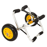 VINGLI Kayak Cart Dolly Wheels Trolley with NO-Flat Airless Tires Wheels and 2 Ratchet Straps