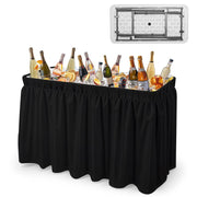 VINGLI 4FT Folding Ice Cooler Table Portable