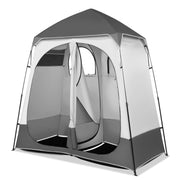 VINGLI 7.5ft Shower Tent with 2 Room Pop Up Shelter