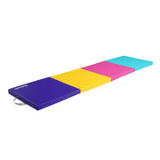 Matladin 4 Folding 8Ft x 2Ft x 2in Yoga Gymnastics Mat