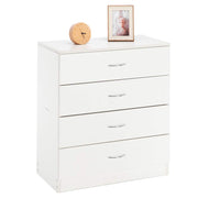 VINGLI Wooden 4-Drawers Nightstand