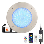 VINGLI 10in LED Swimming Pool Light 54W Lights with Cord